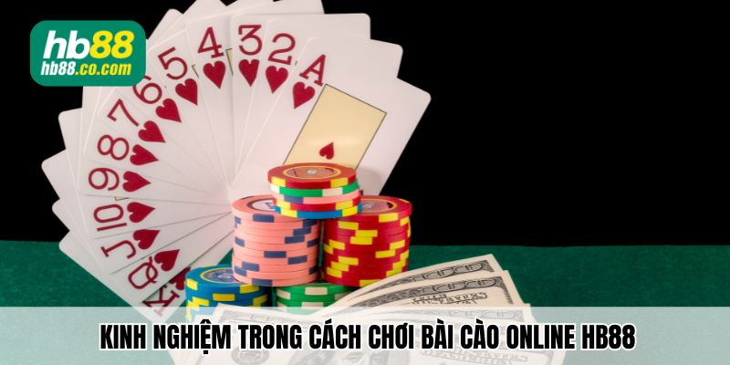 Kinh nghiệm trong cách chơi bài cào online Hb88
